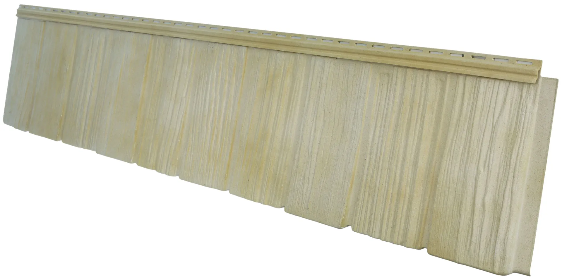 Панель ЯФАСАД Grand Line Сибирская дранка Классика слоновая кость